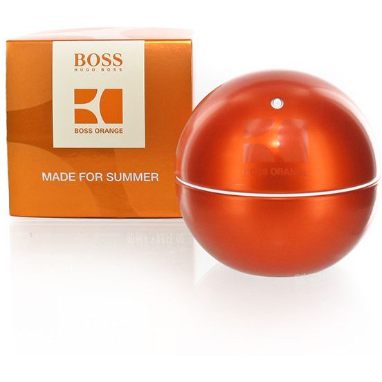 boss in motion orange made for summer