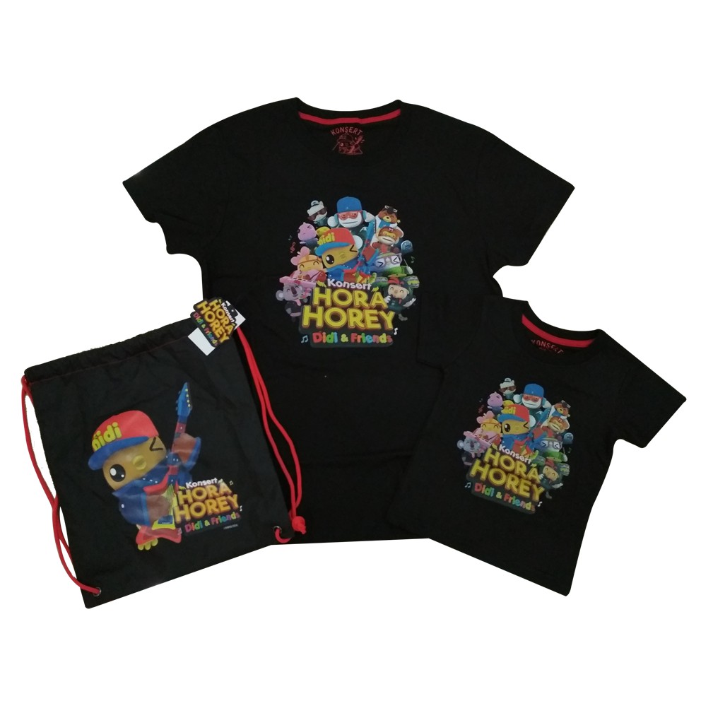 Didi & Friends Limited Edition Konsert Hora Horey 2 in 1 Tee - Mom & Baby