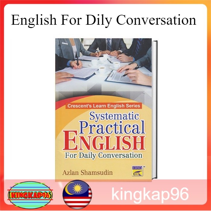 Ready Stock Buku Rujukan Bahasa Inggeris Systematic Practical English For Daily Conversation 