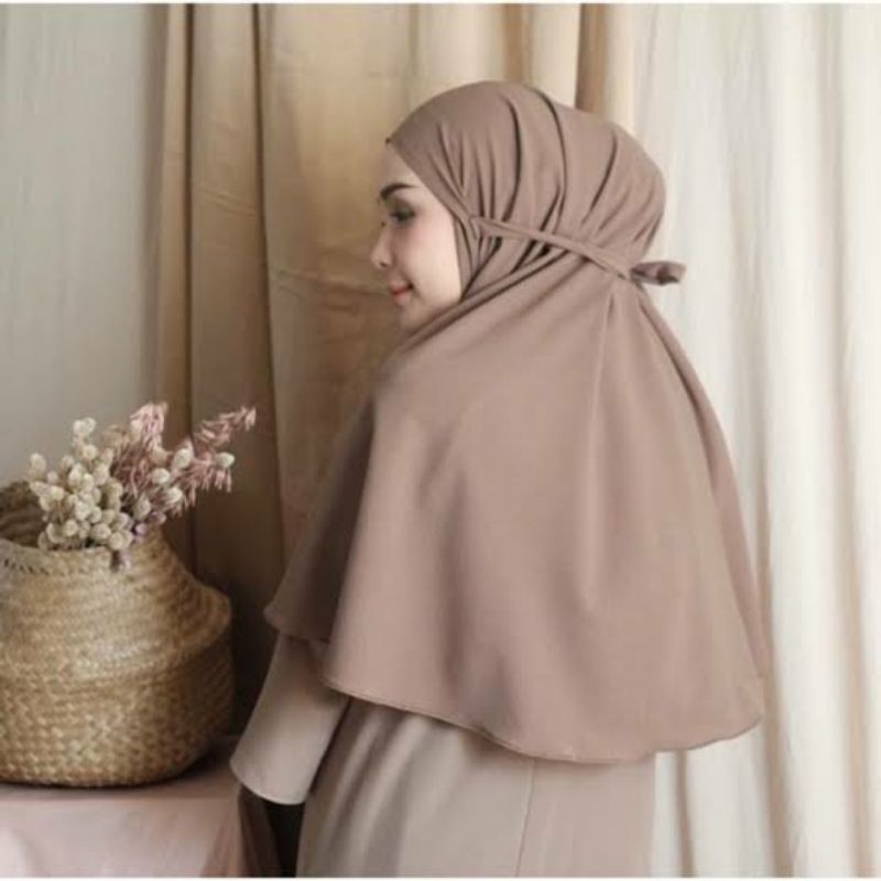 Reseller 9900 Bergo Maryam Diamond Premium Import Instant Hijab Shopee Malaysia