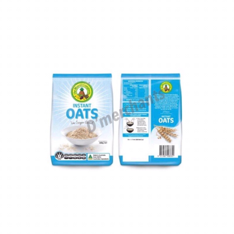 THE MUESLI COMPANY INSTANT OATS 500G Shopee Malaysia