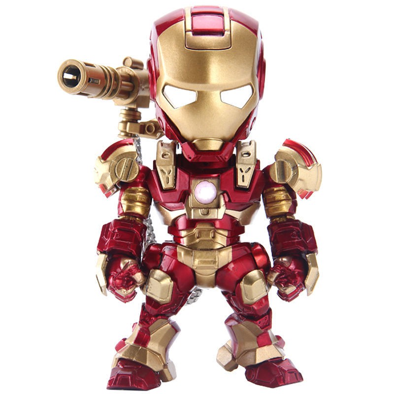 The Avengers Movable Sound Control Luminous Q Iron Man Toys Mk43 Shopee Malaysia - roblox iron man controls
