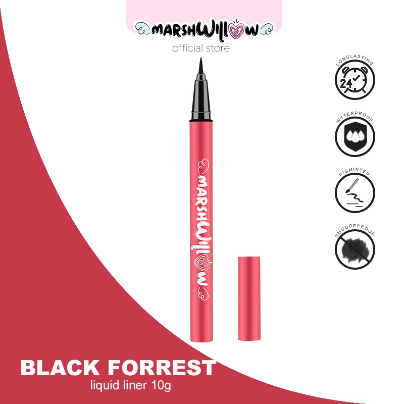 Marshwillow Black Forest Liquid Eyeliner
