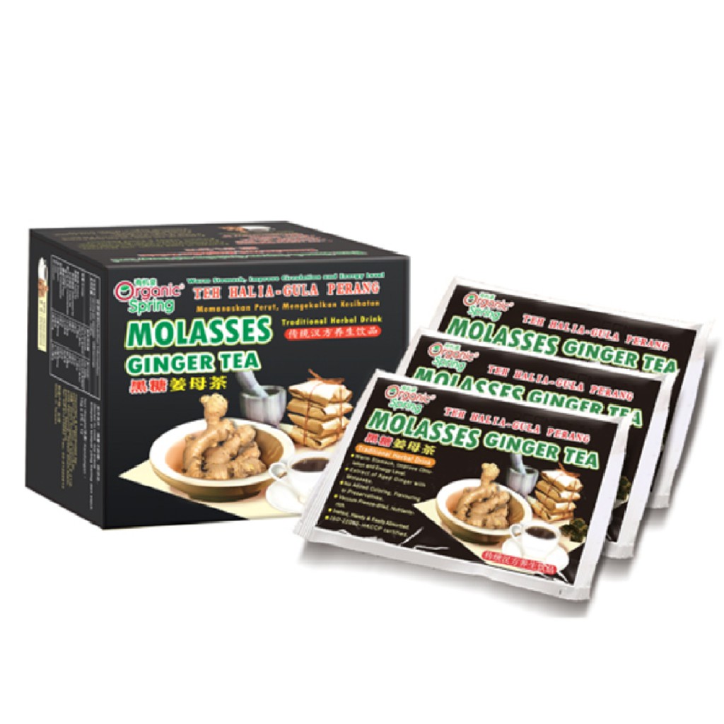 ORGANIC SPRING MOLASSES GINGER TEA 15G X 12 SACHETS Shopee Malaysia