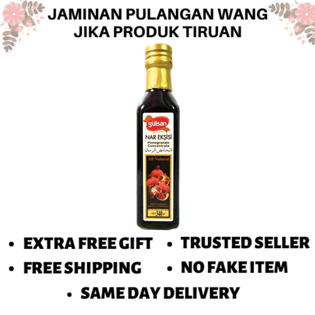 Hot Item Jus Gulsan Pomegranate Original Free Gift Shopee Malaysia