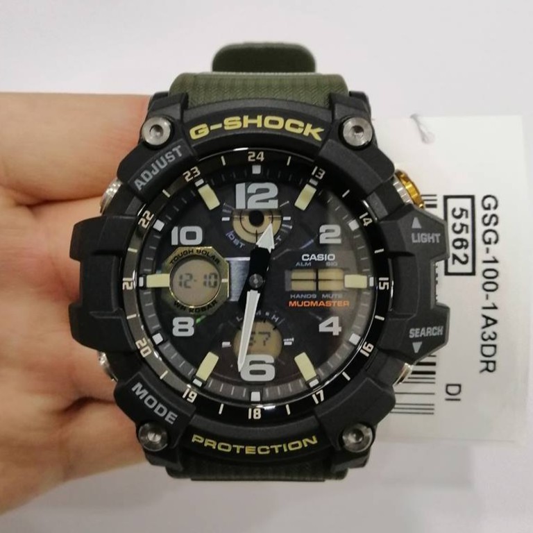 casio g shock mudmaster tough solar