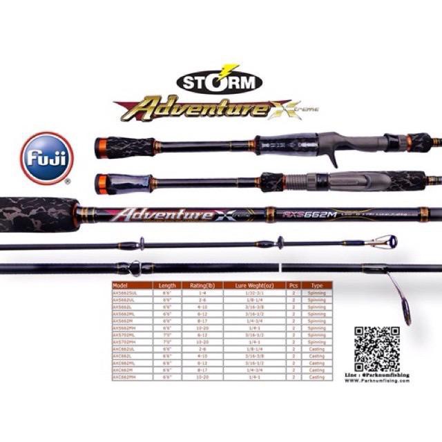 storm casting rod