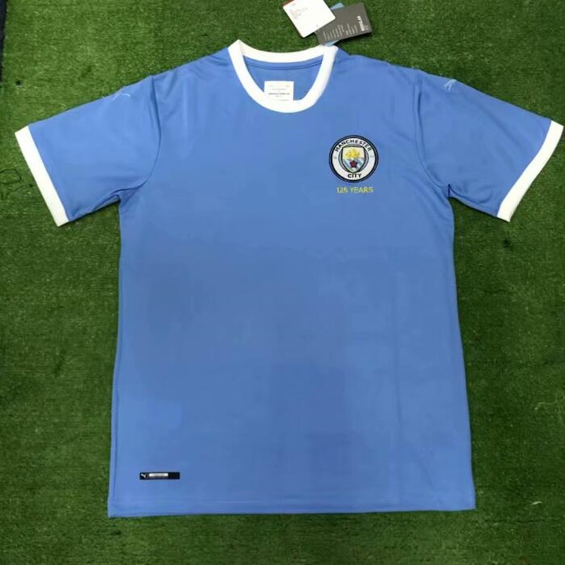 man city 125th anniversary shirt