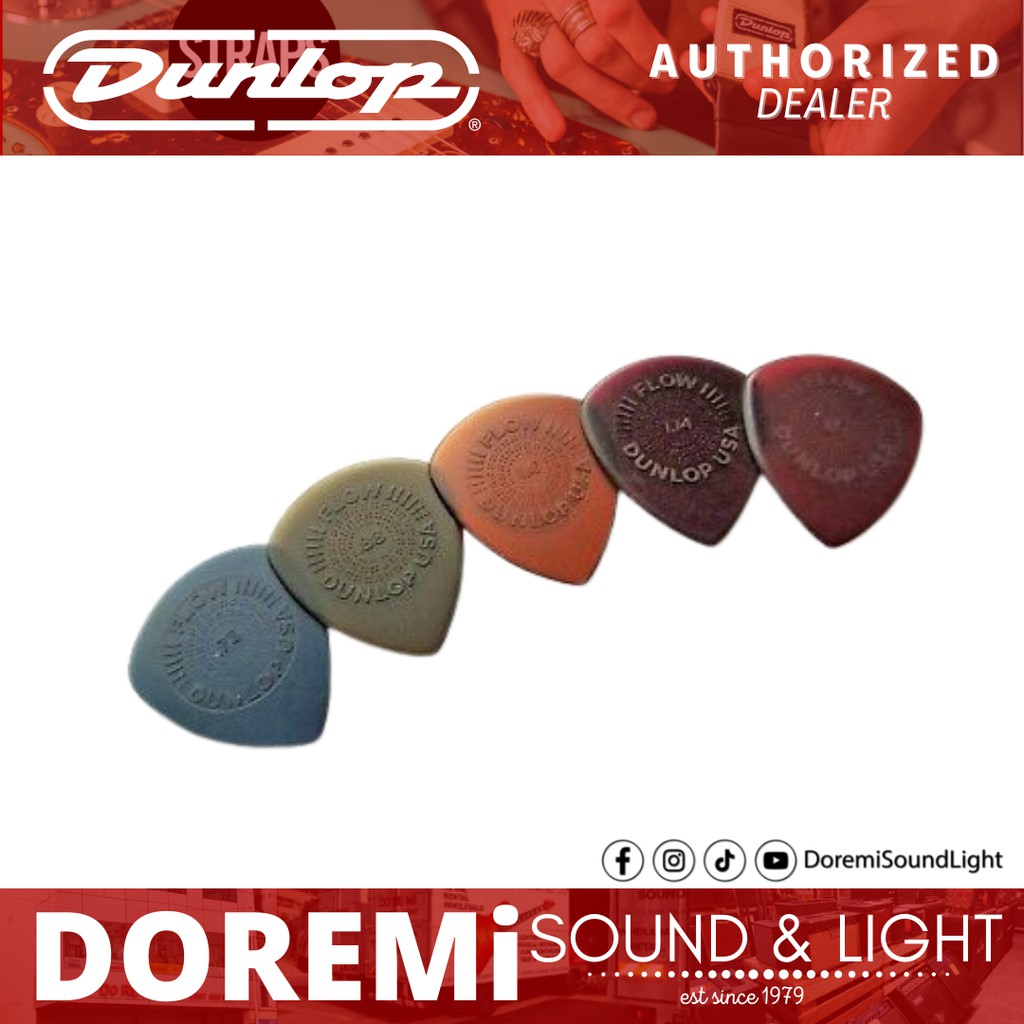 JIM DUNLOP 549R Flow Standard Guitar Pick - Pack of 3pcs | Shopee Malaysia