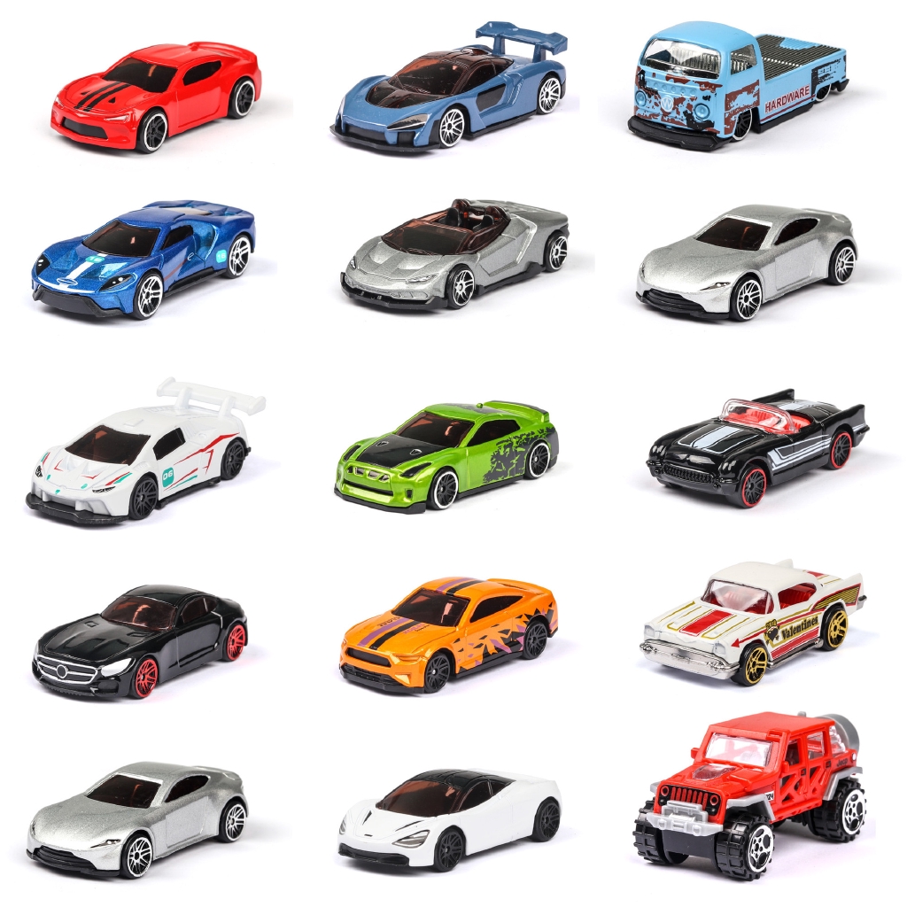 5pack 1/64 Scale Super Sport Car Model Toys Diecast Model Toy Shopee