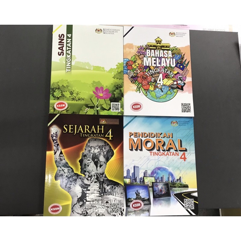 Buy BUKU TEKS BAHASA MELAYU/SEJARAH/PENDIDIKAN MORAL/ SAINS TINGKATAN 4