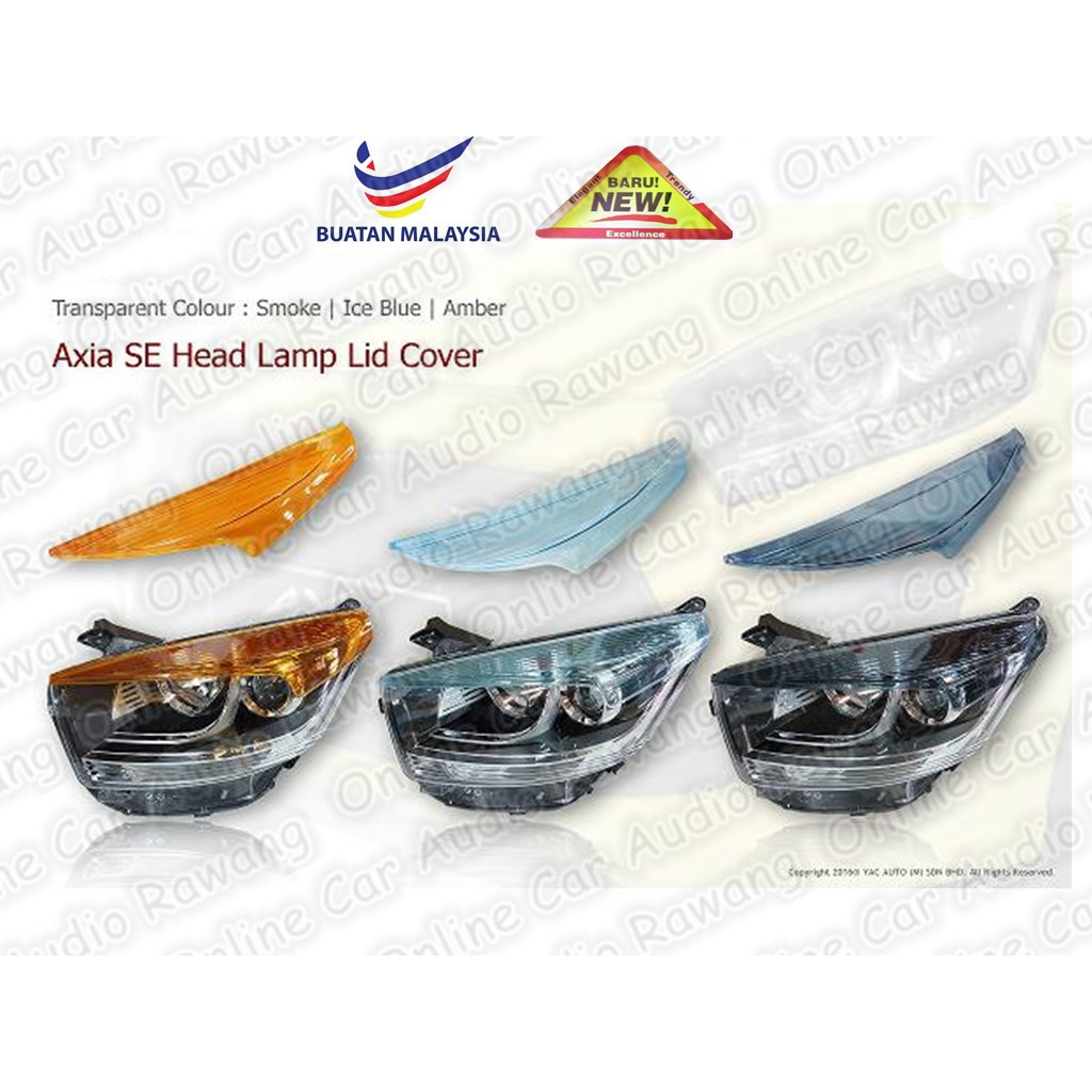 axia headlamp cover