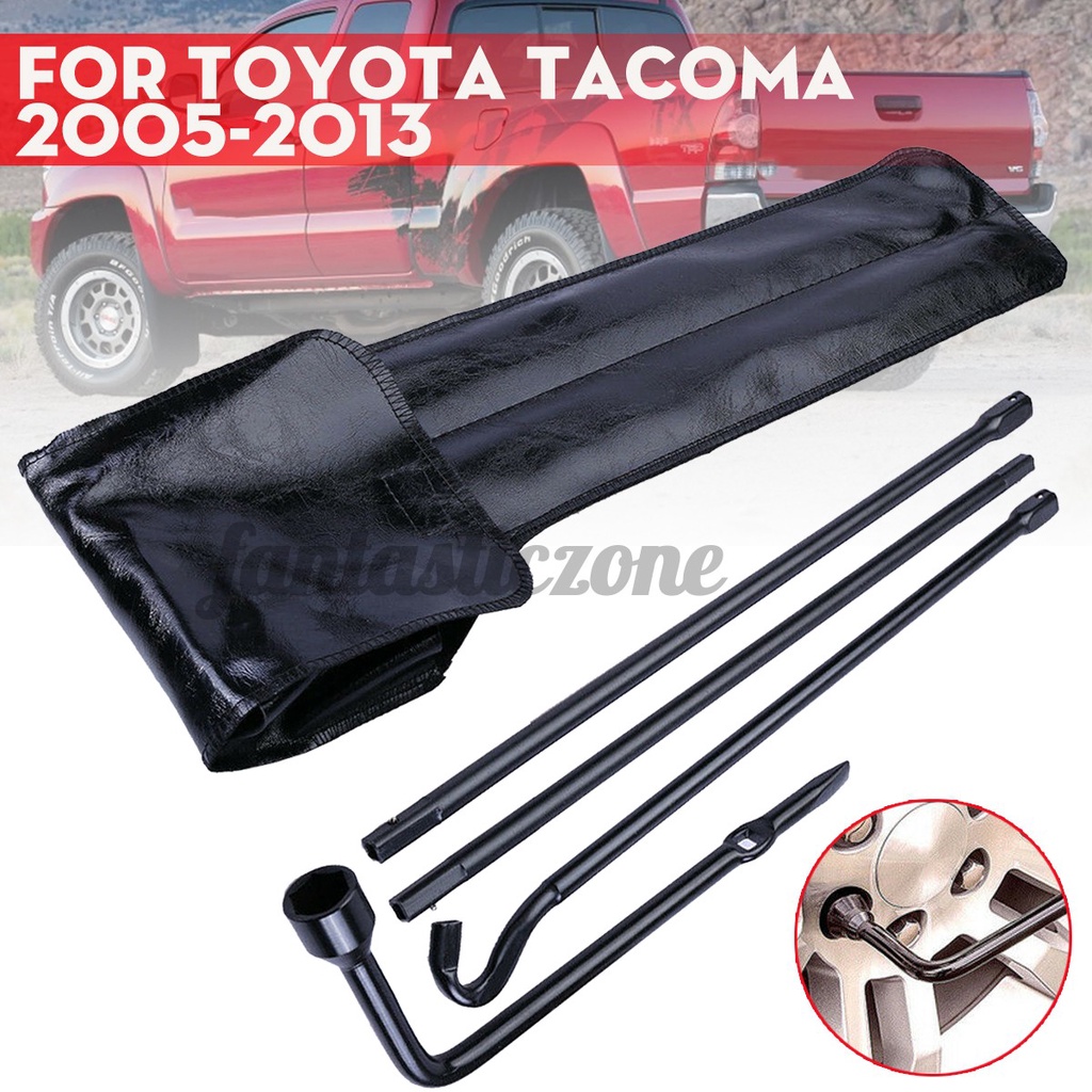 Bag Tire Jack for Toyota TACOMA 2005-2013 Spare Tire Tool Lug Wrench Kit w 