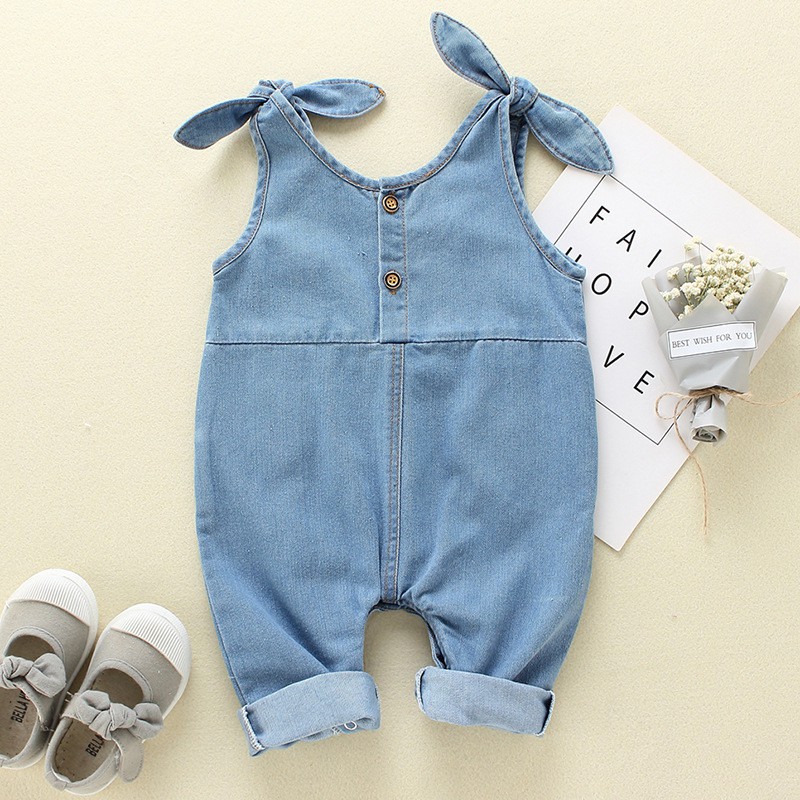 newborn denim overalls