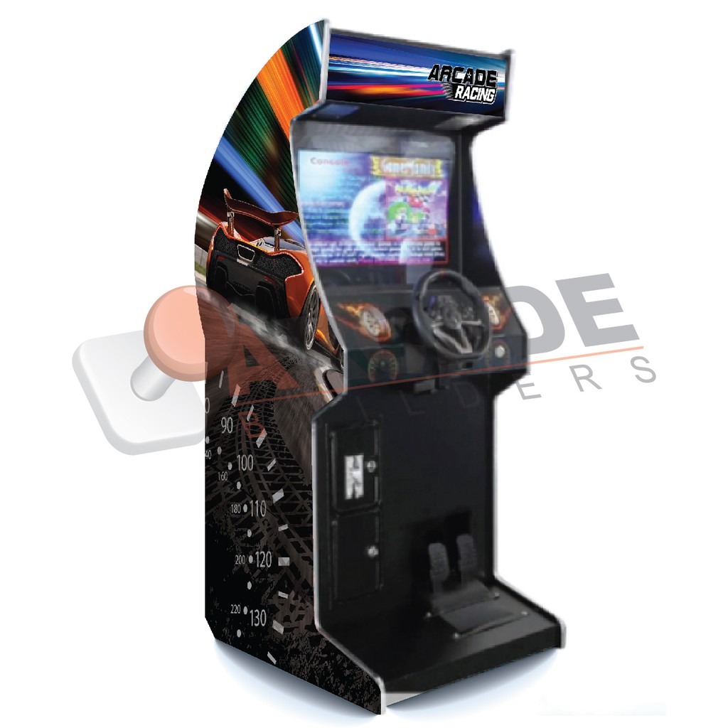 Arcade X 26 Inches Racing Retro Game Machine Console Original 72
