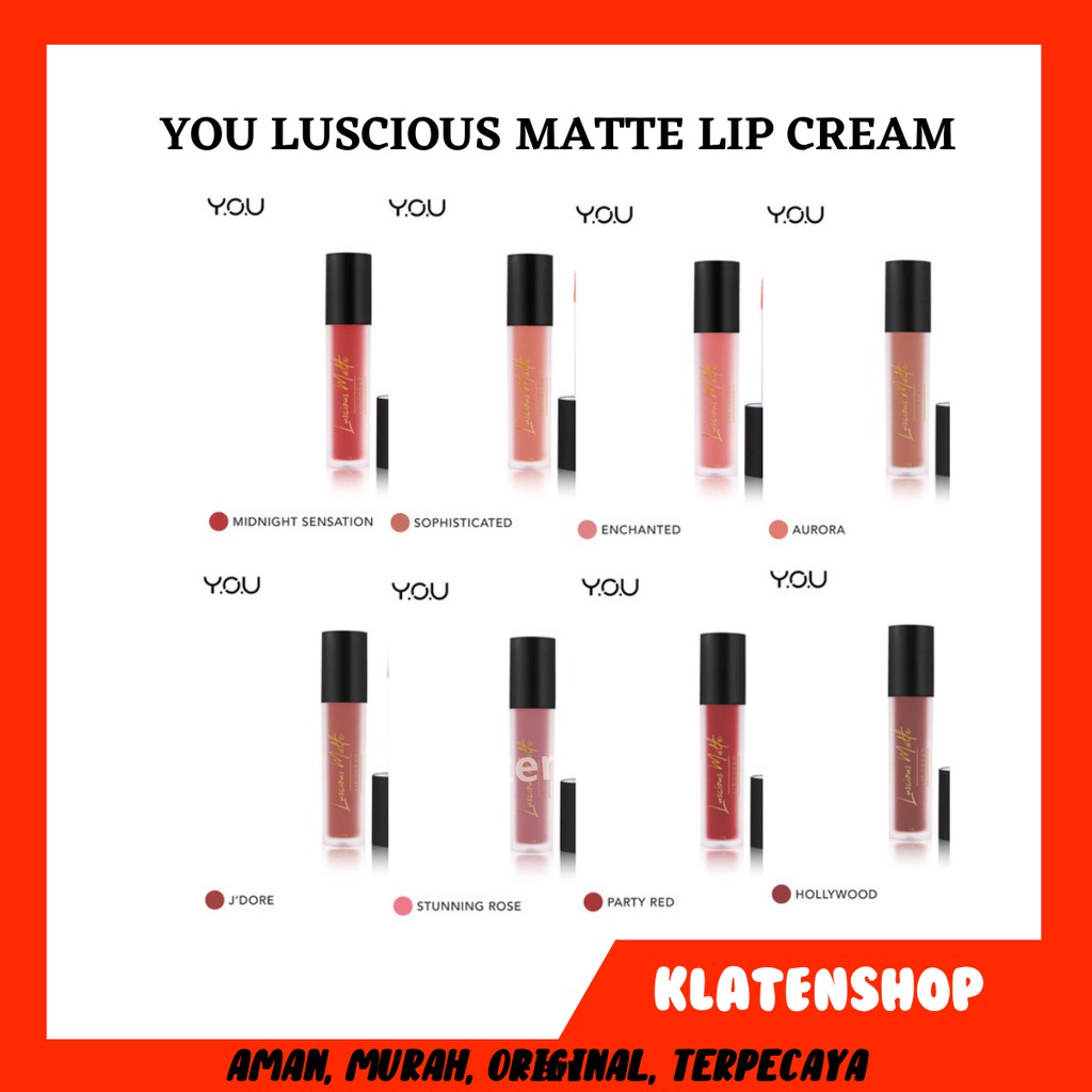 luscious matte lipstick you