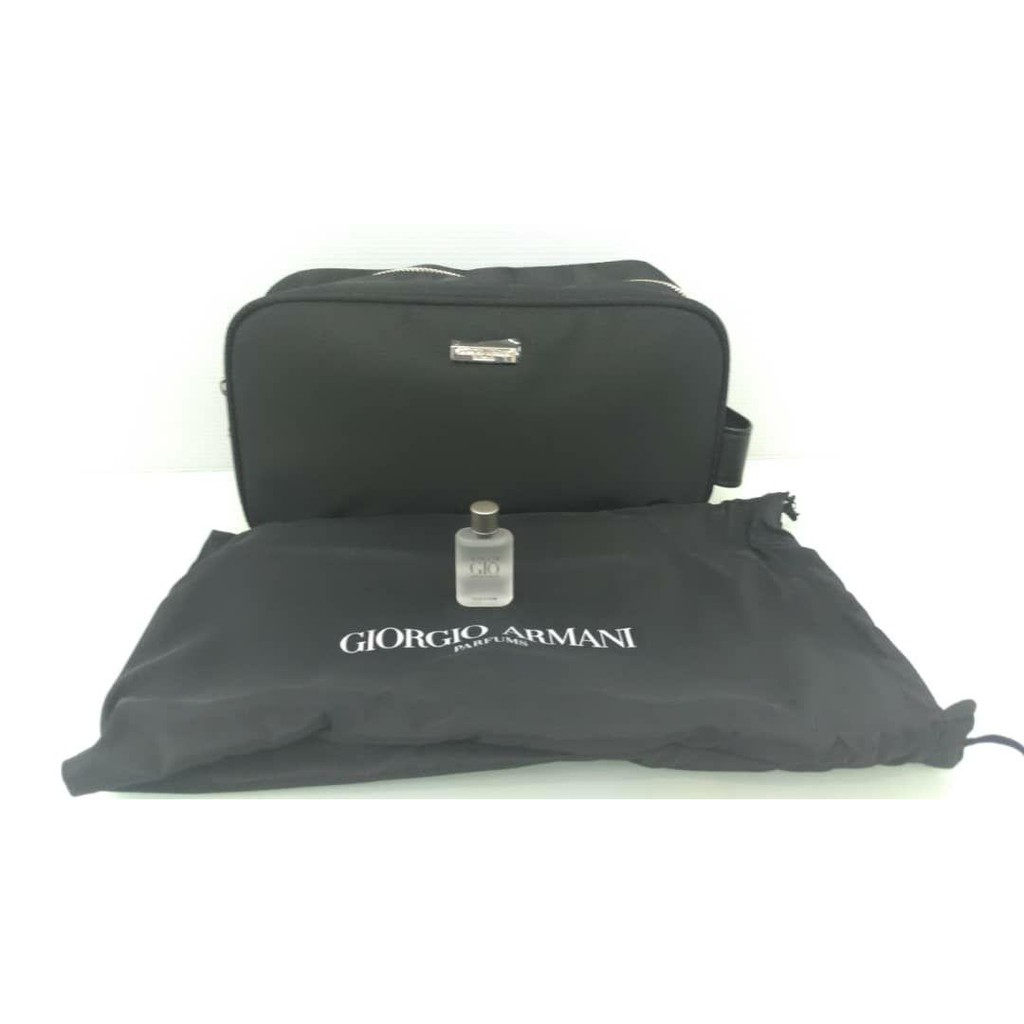 giorgio armani toiletry bag