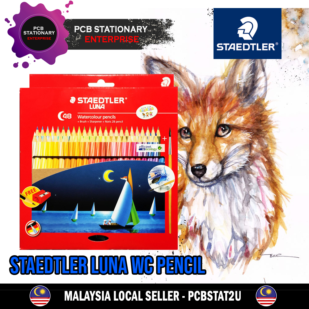 staedtler luna 48 watercolour pencils