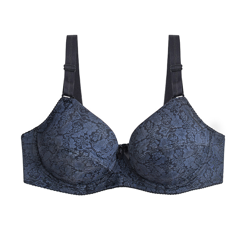 Plus Size Bra Big Size D E Cup 40-48 Wired Bras No Foam Thin Soft Material  Highly Elastic Especially for Big Size Lady | Shopee Malaysia