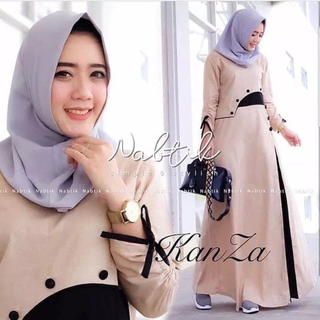 READY STOCK Baju Muslimah Fashion Long Dress Kanza Tunic READY STOCK Baju Muslimah Fashion Long Dress Kanza Tunic