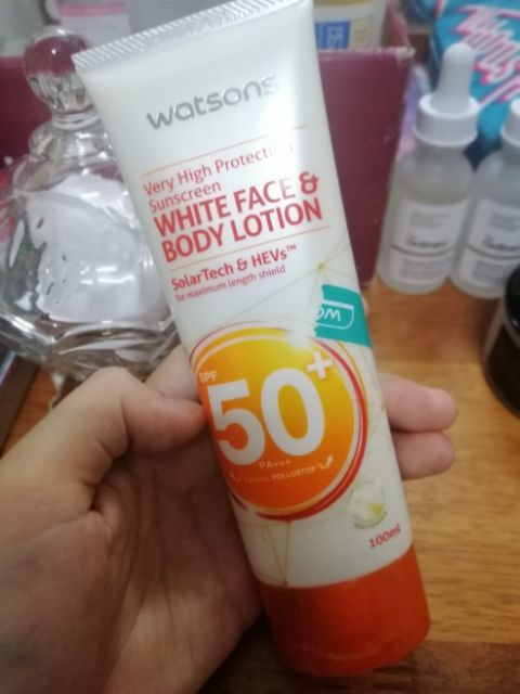 sunblock for face and body watsons