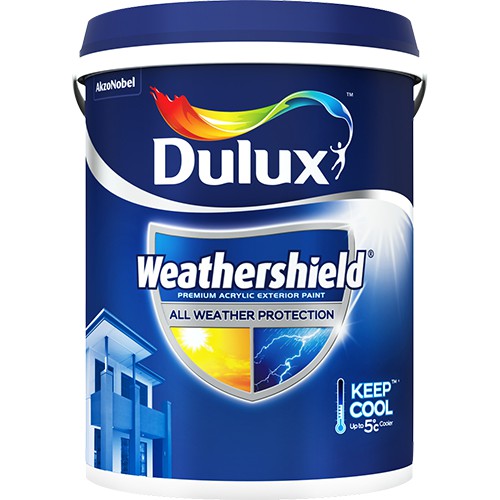 WHITE 15004 ( 18L ) DULUX WEATHERSHIELD ULTIMATE PROTECTION WHATEVER