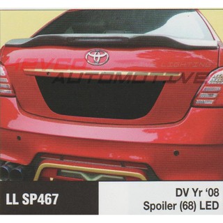 Toyota Vios  2007 2012 Ducktail Spoiler Shopee Malaysia