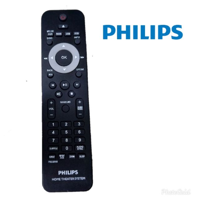 philips 5.1 home theater remote