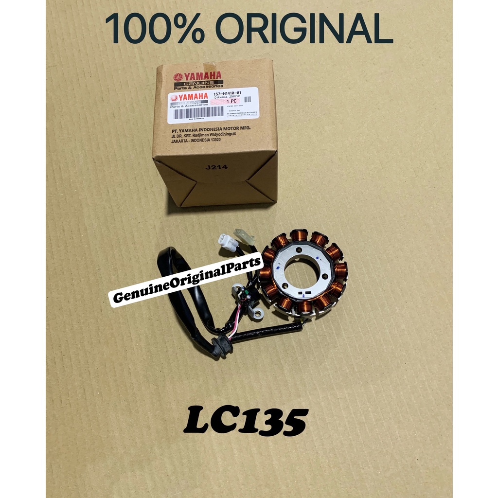 LC135 FUEL COIL STATOR COIL SET ORIGINAL YAMAHA LC 135 4 SPEED