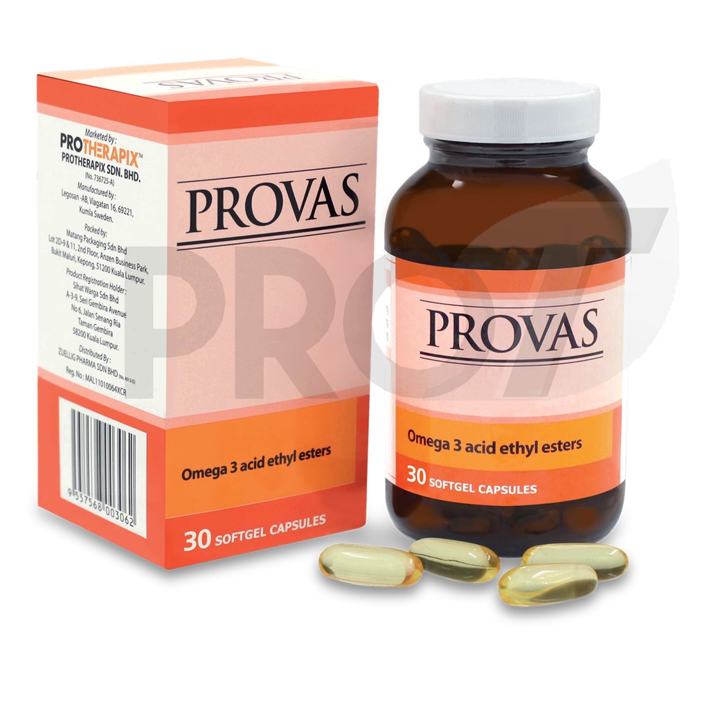 PROVAS OMEGA-3 Fish Oil 30's | Shopee Malaysia