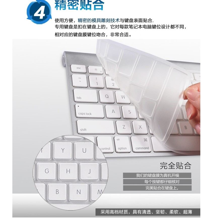 Laptop transparent clear silicone Keyboard Cover (Note laptop model in the order) Shopee Malaysia