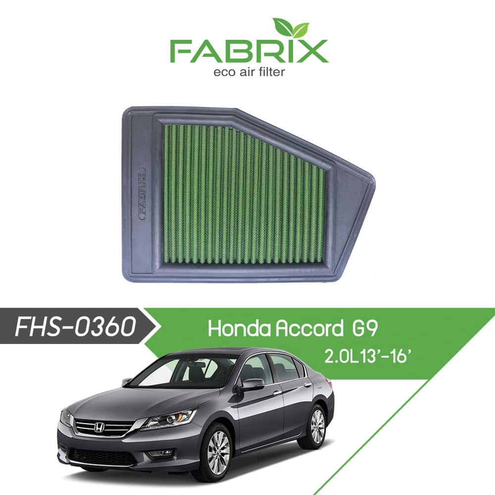 Honda ACCORD G9 (2016 2020) FABRIX FHS0360 Eco High Air Flow Air
