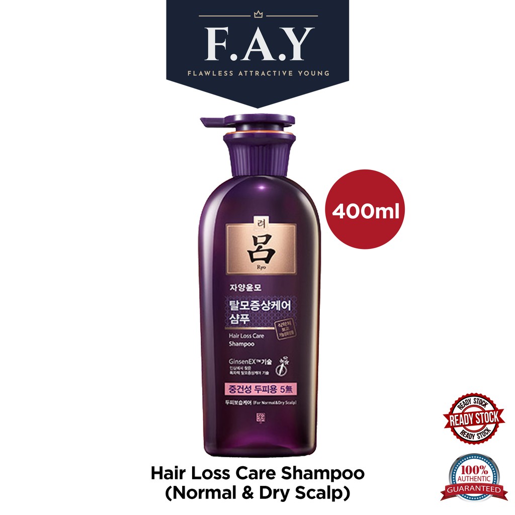 Ryo Hair Loss Care Shampoo (For Normal & Dry Scalp) 400ml Shopee Malaysia