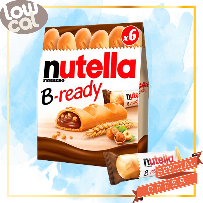 Nutella Ferrero B Ready 132g 6 X 22gm Imported 19 March 22