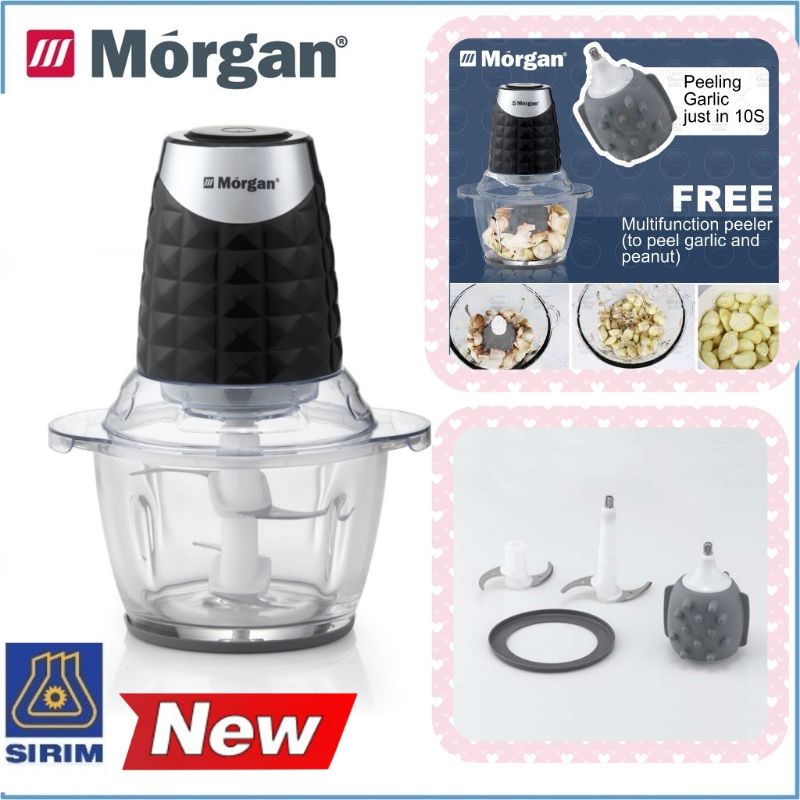 Chopper With Garlic Peeler(300W) MCP30P Shopee Malaysia