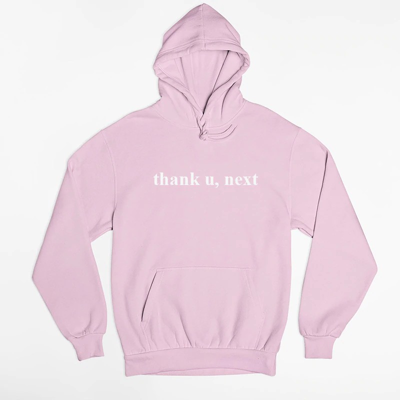 next pink hoodie