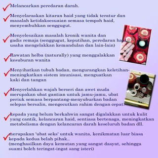 MAHARANI Herba Kesihatan Wanita Ubat Tradisional Halal (6 