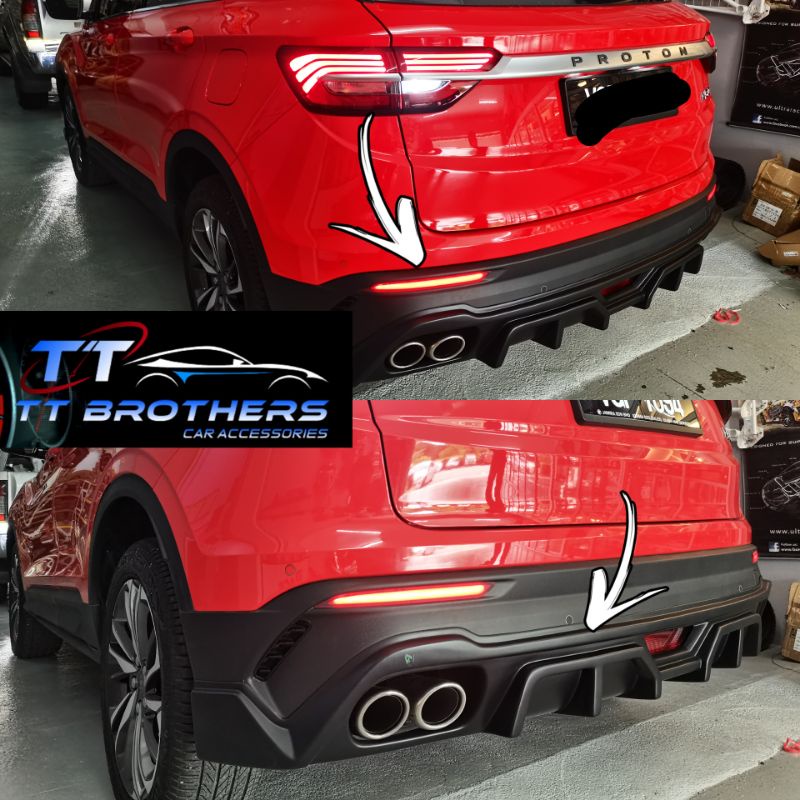 PROTON X50 Rear bumper reflector LED light | Shopee Malaysia