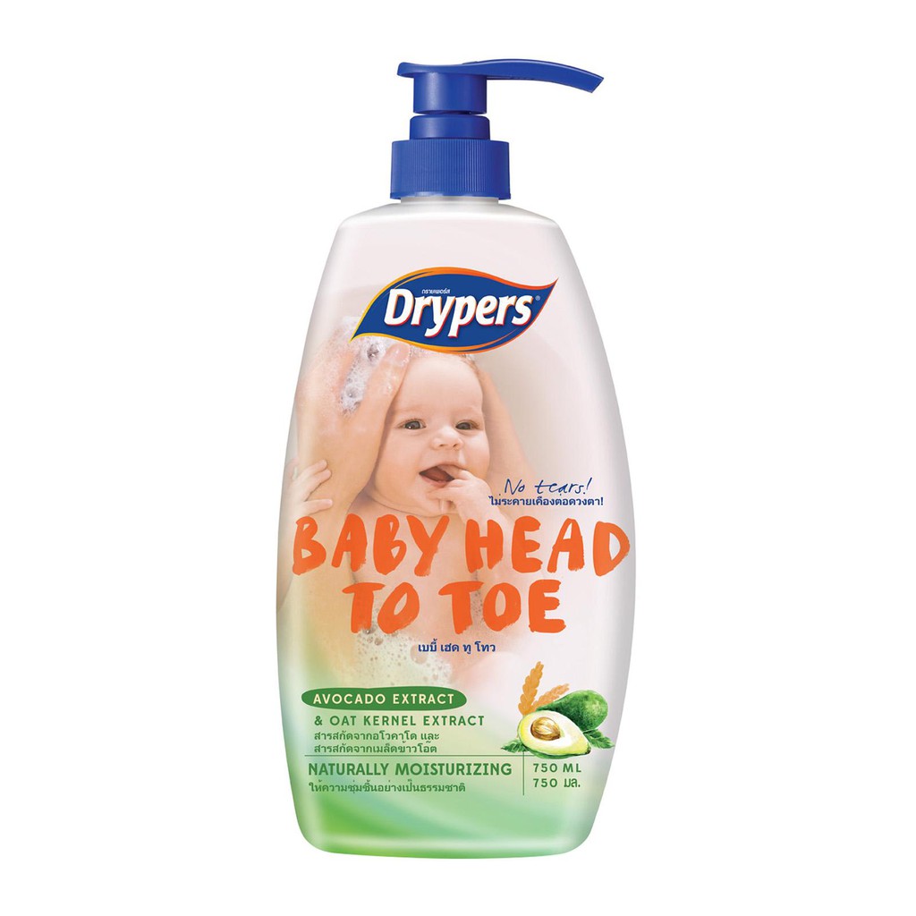 drypers baby shampoo