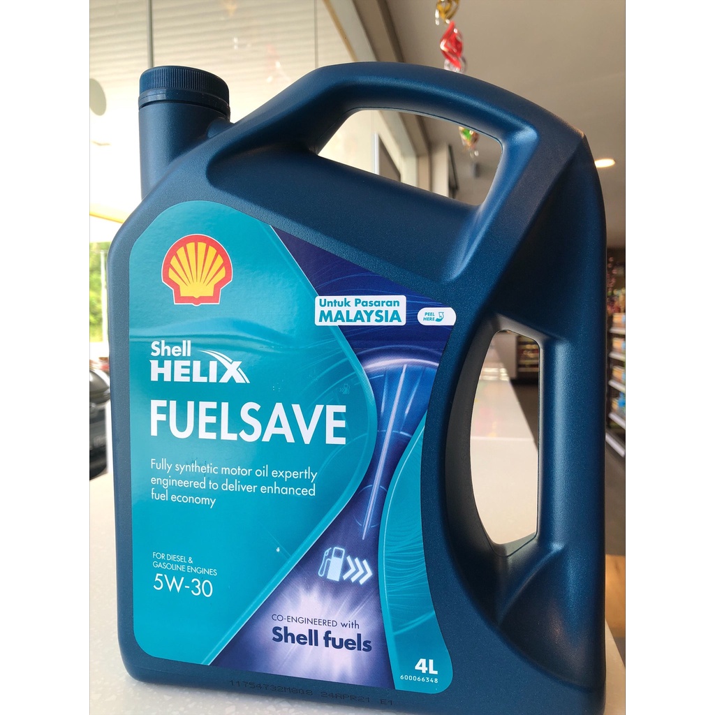 Shell Helix Fuelsave 5W30 4Liter (100 Synthetic) Shopee Malaysia