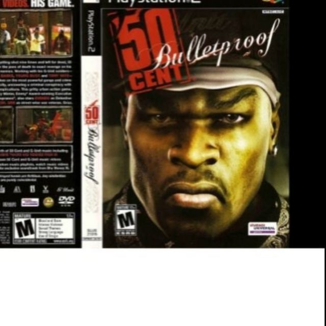 PS2 Games Collections 50 Cent Bulletproof | Shopee Malaysia