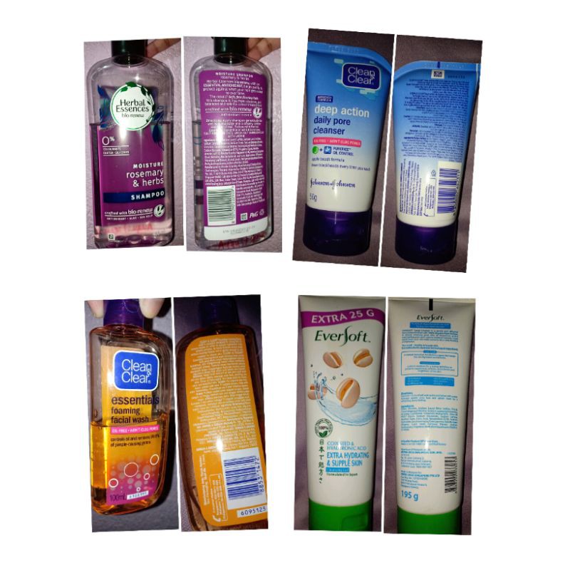 herbal essences face wash
