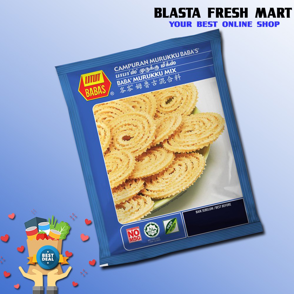 Babas Muruku Mix Flour Tepung 500g Shopee Malaysia