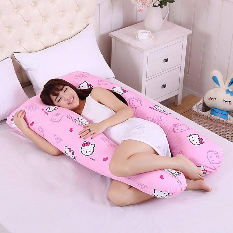 1 Unit Pregnancy Pillow Pregnancy Support Pillow U Type Bantal Ibu Mengandung Bantal Menyusu Bantal Sokongan Badan