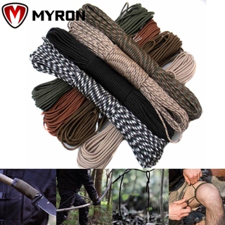 KINDPMA 12 pcs 550 Multifunction Paracord Ropes 12 Colors 10 Feet Paracord Cord Parachute Cord Climbing Camping Polyester Rope Tent Rope Outdoor Survival Rope Making Lanyards Keychain Handicrafts 