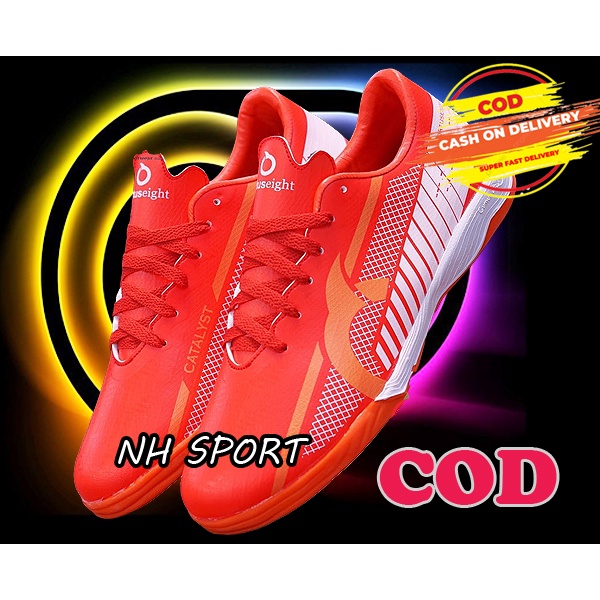 PRIA MERAH Futsal Shoes ortuseight catalyst liberte Red futsal Sports