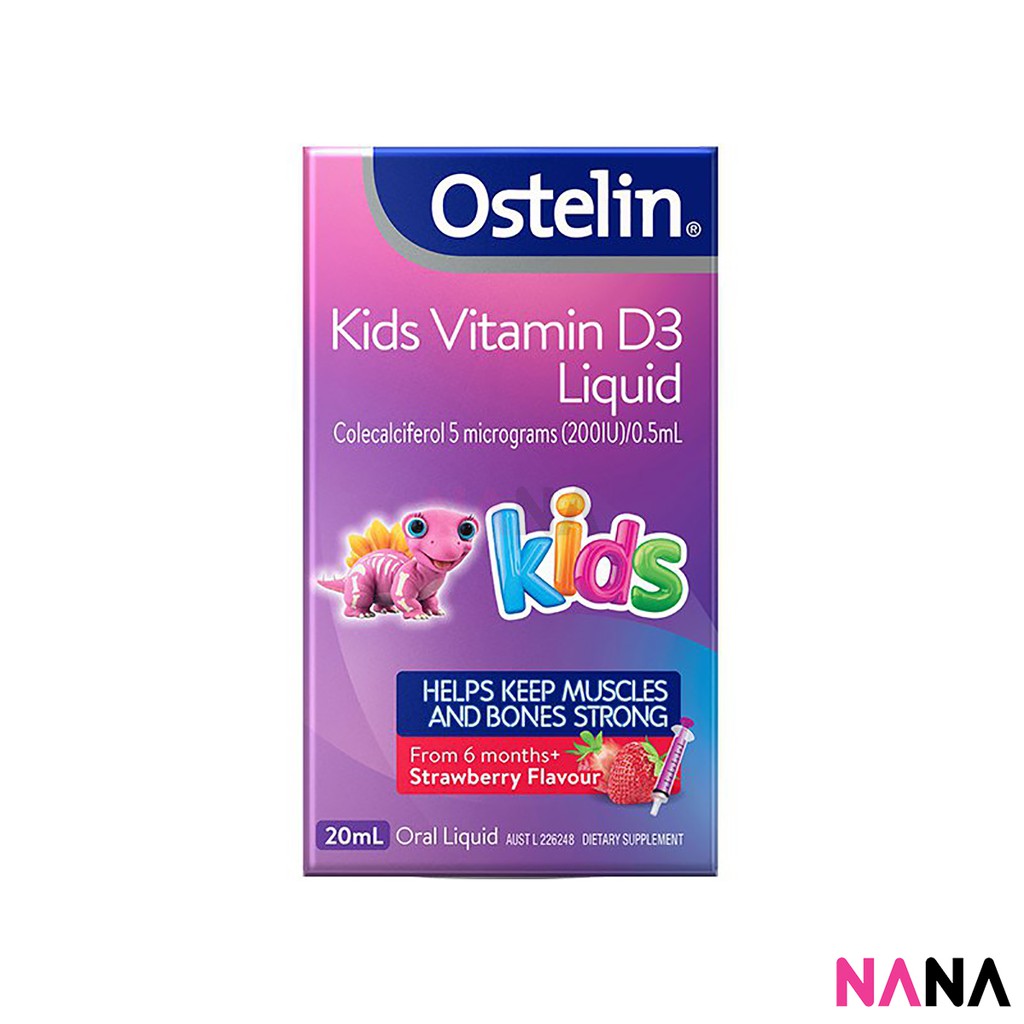 Ostelin Kids Vitamin D3 Liquid 20ml Shopee Malaysia