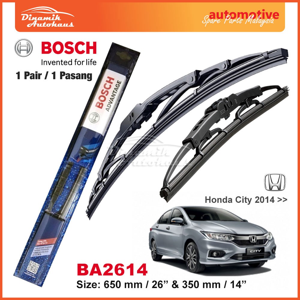 civic wiper size