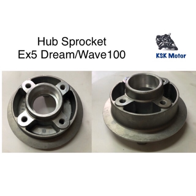 Honda Ex5 Dream/Wave100 Hub Sprocket standard(hub sprocket ex5 moto
