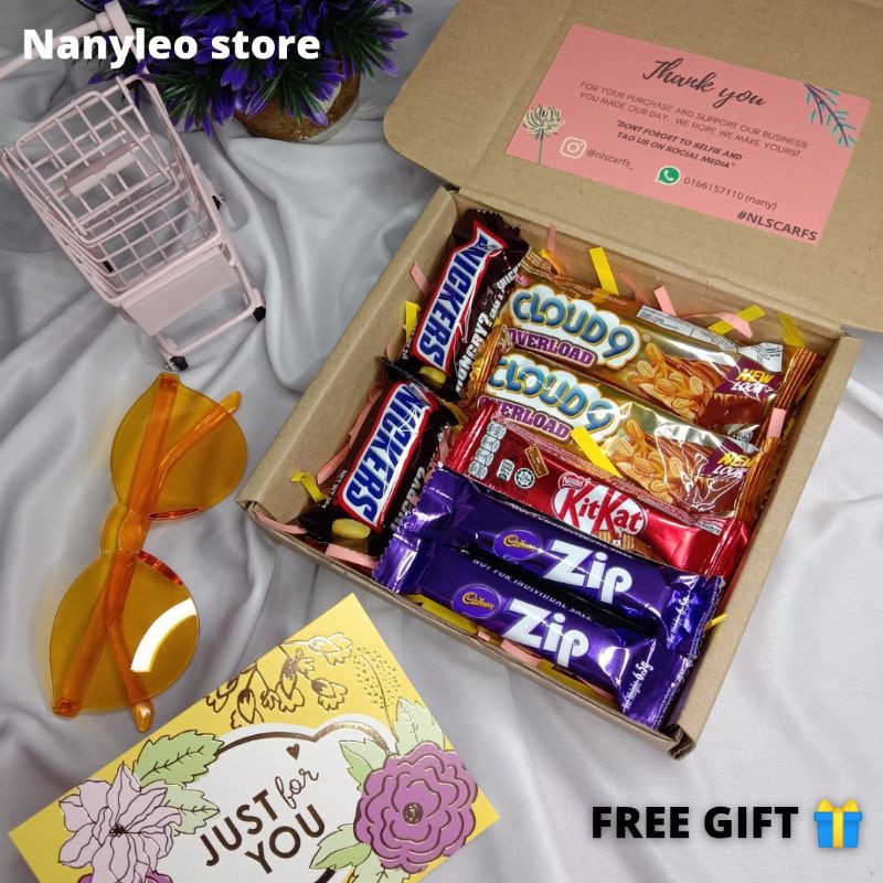 Buy Ready Stock Free Gift Chocolate Box Surprise Box Set Hadiah Kotak Hadiah Birthday Fairy Light Seetracker Malaysia